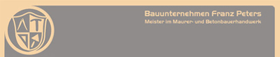 Bauunternehmung Franz Peters